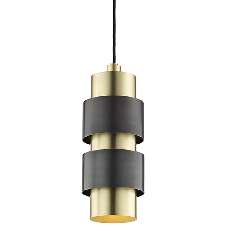   Hudson Valley 9422-AOB Cyrus 2 Light Pendant In Aged Old Bronze     -- | Loft Concept 