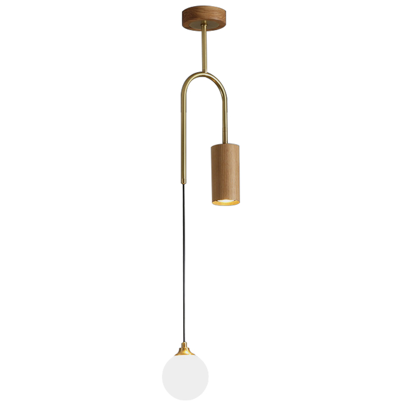   Ando Wooden Metal Brass Light 2      -- | Loft Concept 