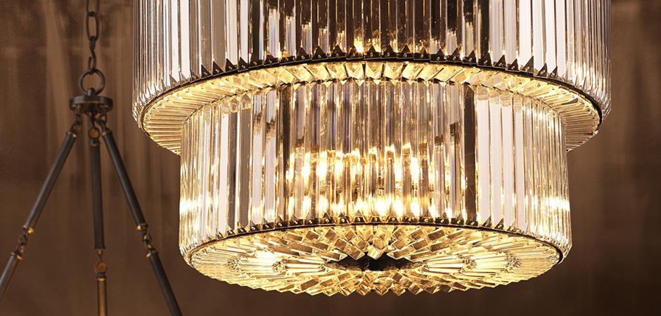 Люстра Chandelier Infinity Triple Bronze - фото №1