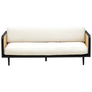  Rattan Decor Sofa and Black ivory (   )   -- | Loft Concept 