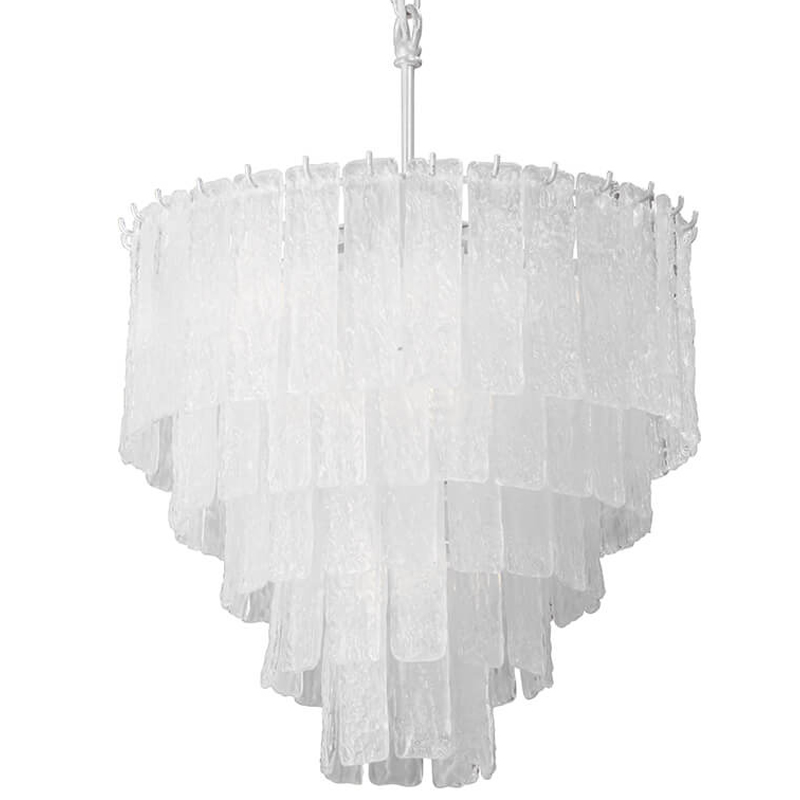   Textured Glass Chandelier     -- | Loft Concept 