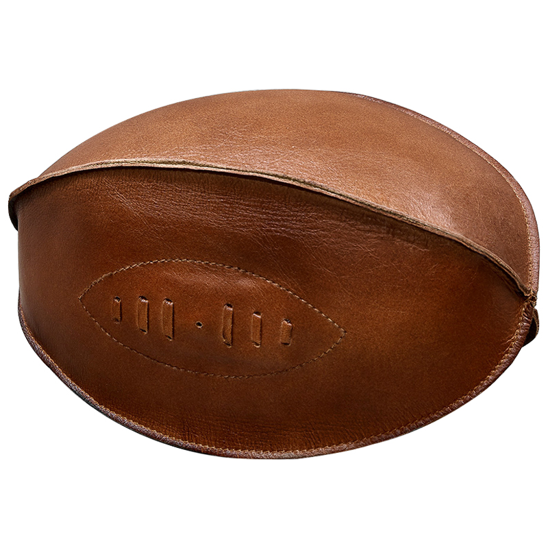     Leather Rugby Ball   -- | Loft Concept 