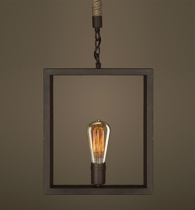    Quadrate Loft Rope Light   -- | Loft Concept 