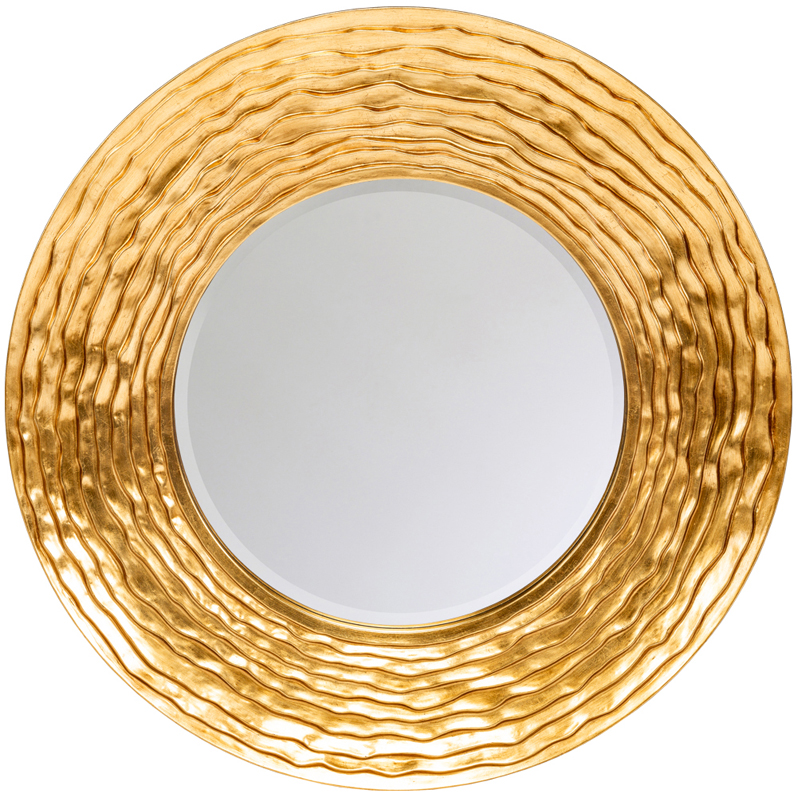  Golden Waves Mirror   -- | Loft Concept 