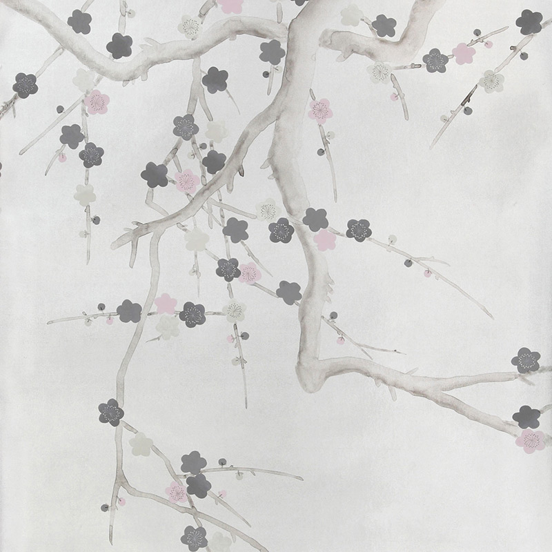    Plum Blossom Colourway SC-233 on Sterling Silver gilded silk   -- | Loft Concept 