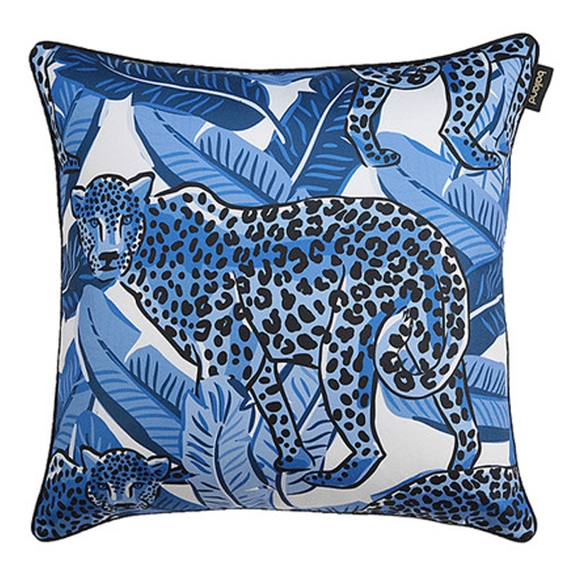  Pillow Indigo leopard    -- | Loft Concept 
