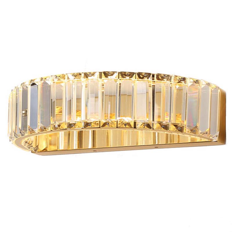  Crystal Shine Linda Gold Wall Lamp A   (Transparent)  -- | Loft Concept 