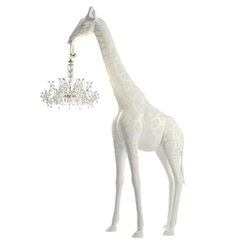       White Giraffe Lamp large size   -- | Loft Concept 