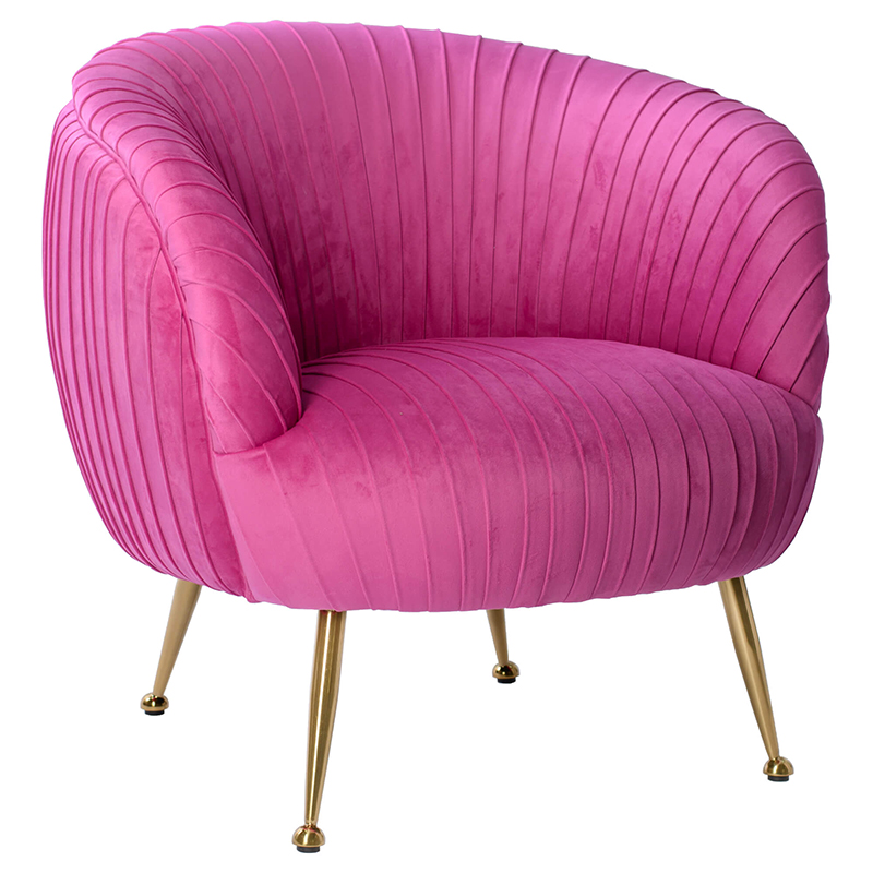  SOUFFLE CHAIR pink velor   -- | Loft Concept 