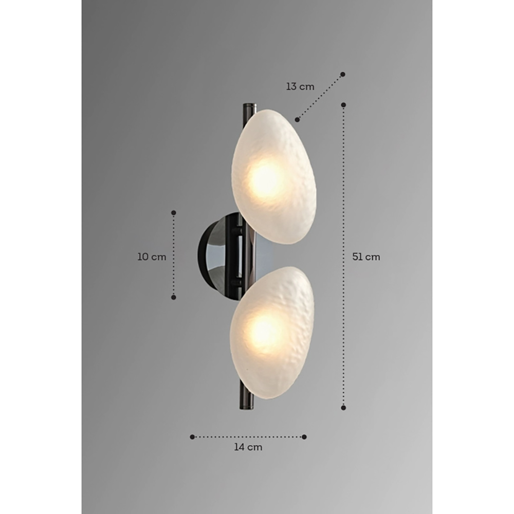 Бра LINDIS FROST LONG WALL 2 лампы Молочное стекло  в Ростове-на-Дону