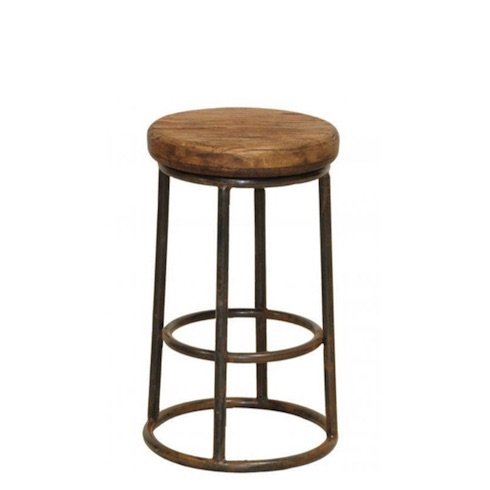 Барный стул Industrial Rust London Counter Stool Коричневый в Ростове-на-Дону | Loft Concept 