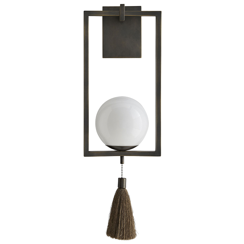 Бра Arteriors TRAPEZE SCONCE Белый Черный в Ростове-на-Дону | Loft Concept 