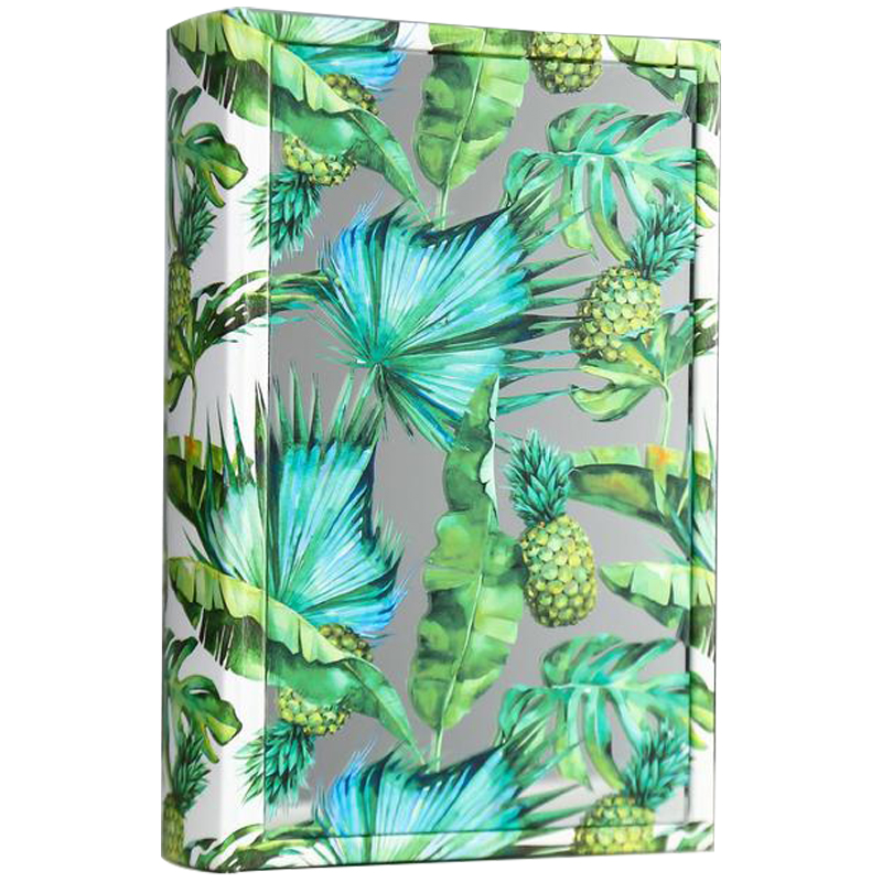 - Pineapples and Leaves Mirror Book Box     -- | Loft Concept 