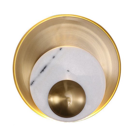  Ginger & Jagger Pearl WALL LAMP round gold    -- | Loft Concept 