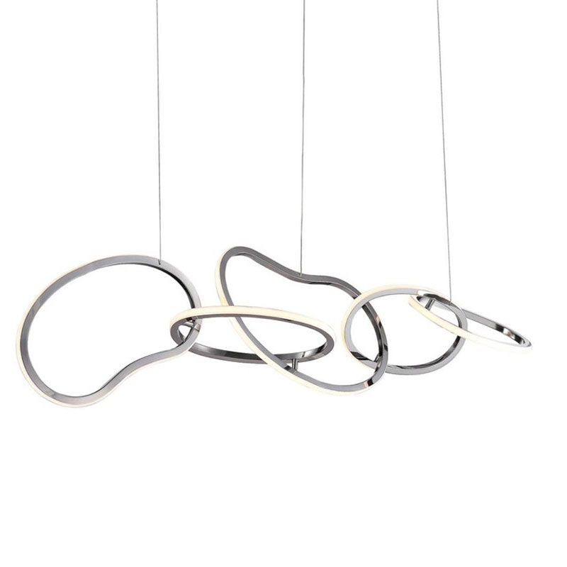 Unfolded Hanging RING Silver   -- | Loft Concept 