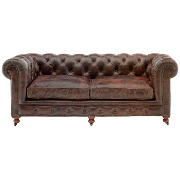 Диван Chesterfield Rebel Sofa Andrew Martin Коричневый в Ростове-на-Дону | Loft Concept 