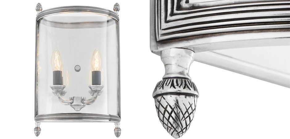 Бра Wall Lamp Lennon M Silver - Loft-Concept в Ростове-на-Дону