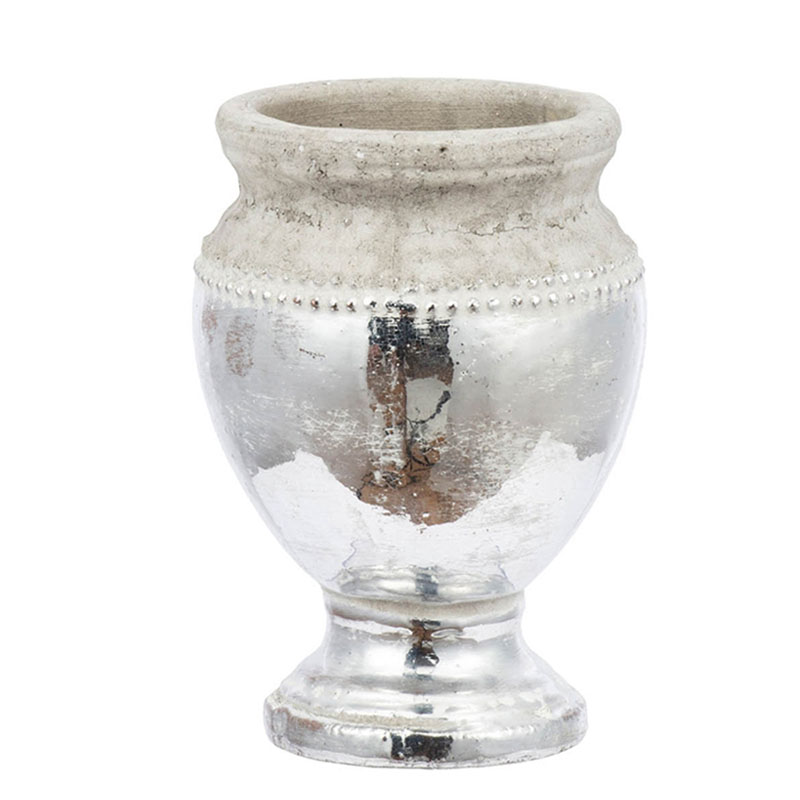  Vase Argenta Cup silver 23   -- | Loft Concept 