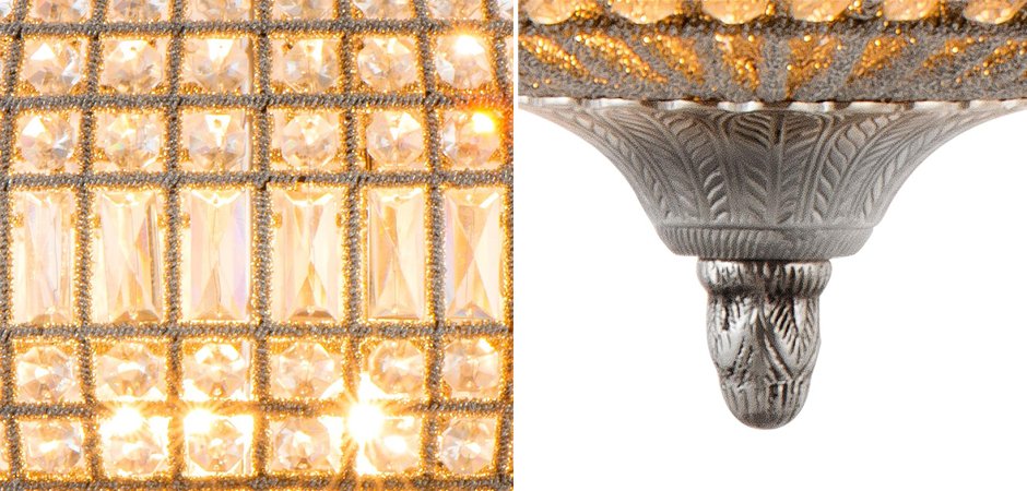 Люстра Chandelier Kasbah Oval L Nickel - Loft-Concept в Ростове-на-Дону