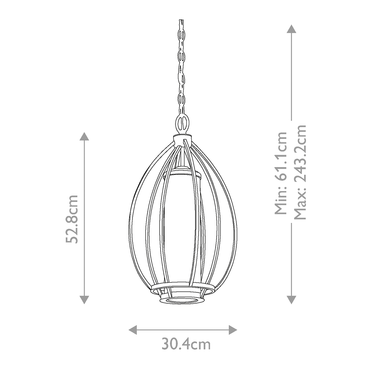 Подвесной светильник овальной формы с цилиндрическим плафоном в цвете сусальное серебро Kichler в Ростове-на-Дону
