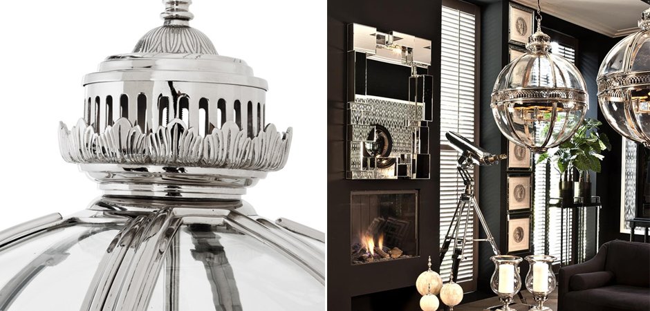 Люстра Lantern Residential Nickel L - Loft-Concept в Ростове-на-Дону