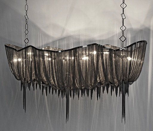 Люстра Atlantis Aluminium Chain Chandelier  в Ростове-на-Дону | Loft Concept 