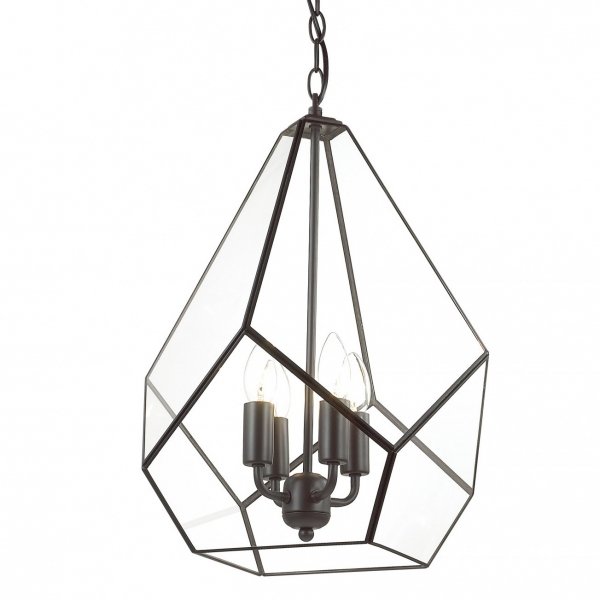  Geometry Glass Light Pendant Transparent 4   -- | Loft Concept 