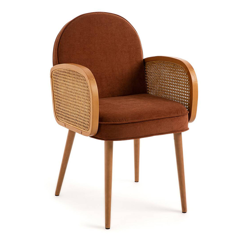  Morten Wicker Terracotta Chair   -- | Loft Concept 