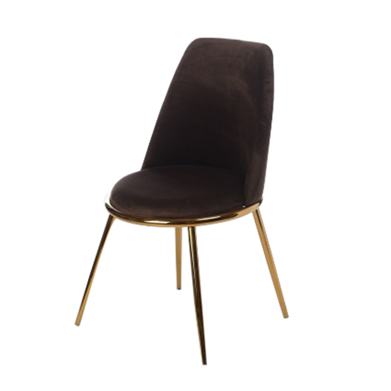  Chairs Velvet Brown    -- | Loft Concept 
