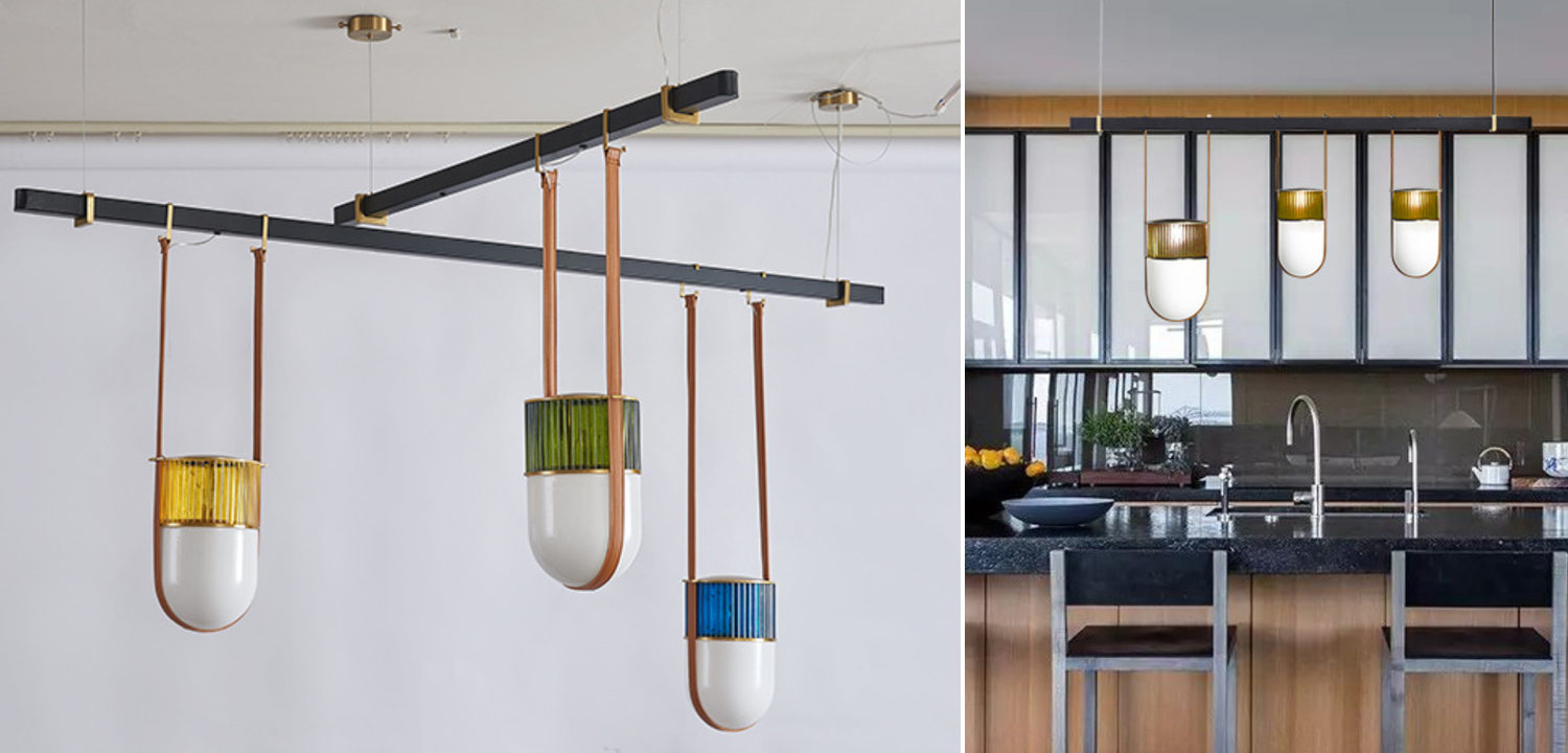 Dario Chandelier three shades - фото