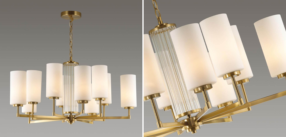 Люстра Pillars на 10 ламп - Loft-Concept в Ростове-на-Дону