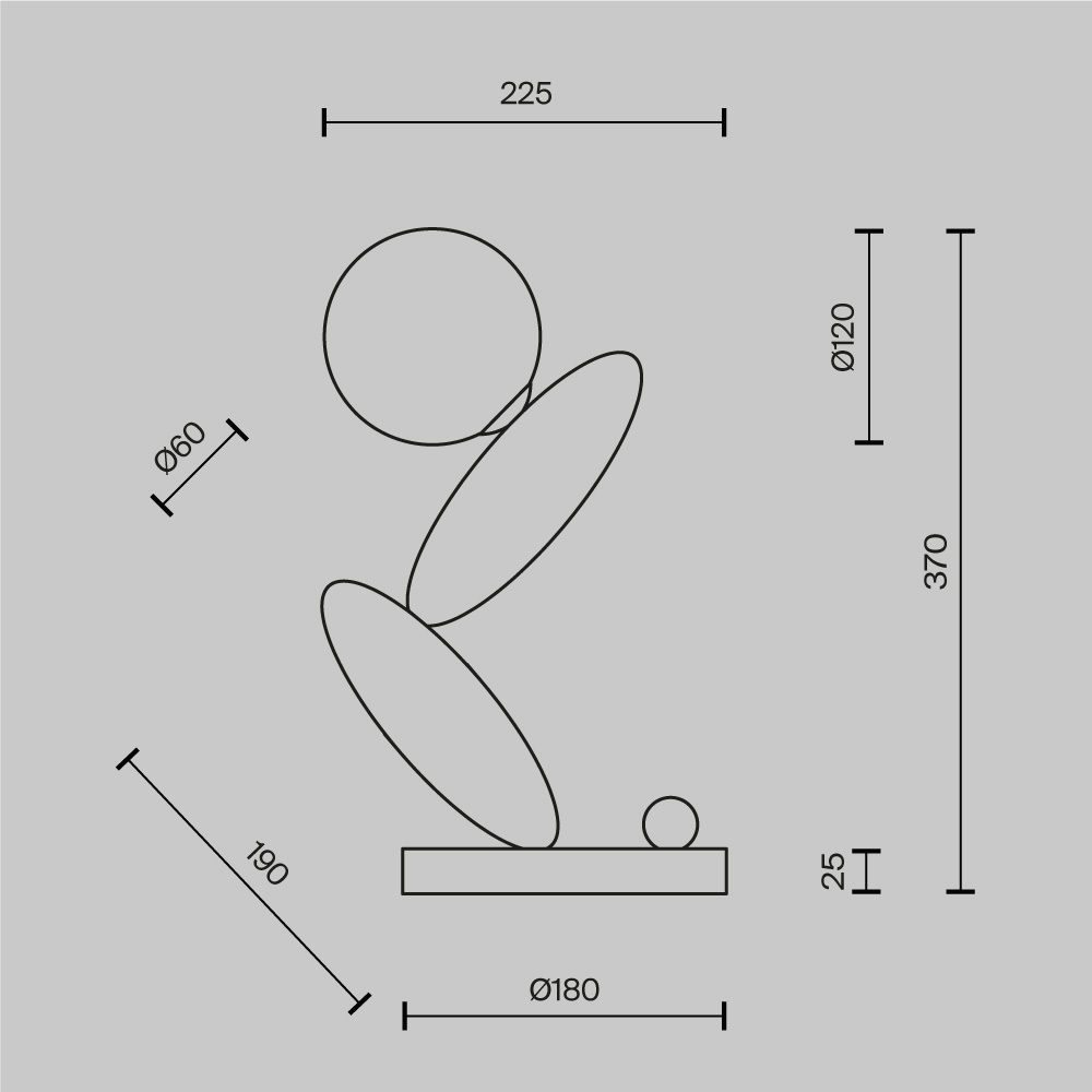 Настольный светильник Resonance 3000К 6Вт в Ростове-на-Дону
