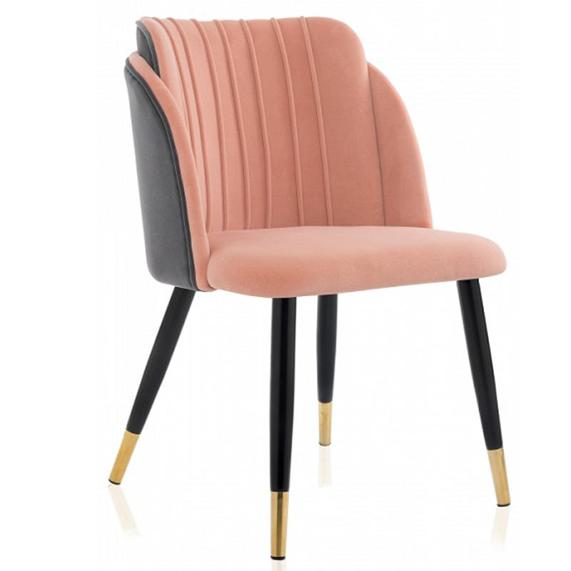  Alester Chair pink  (Rose)  (Gray)  -- | Loft Concept 
