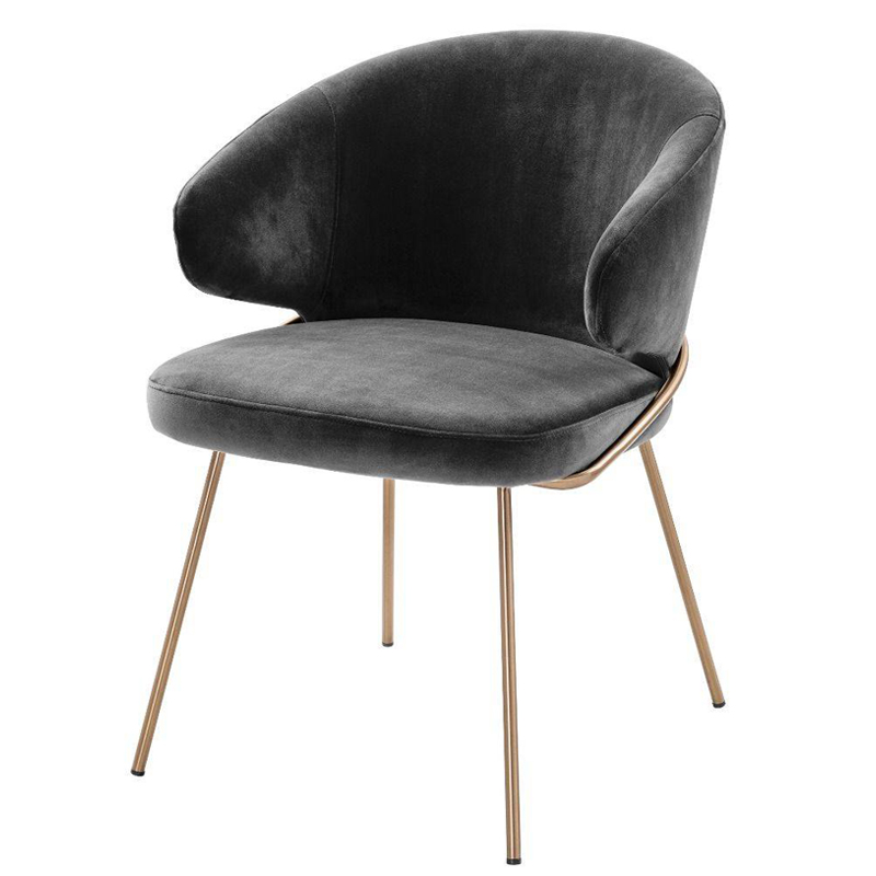  Eichholtz Dining Chair Kinley dark grey    -- | Loft Concept 