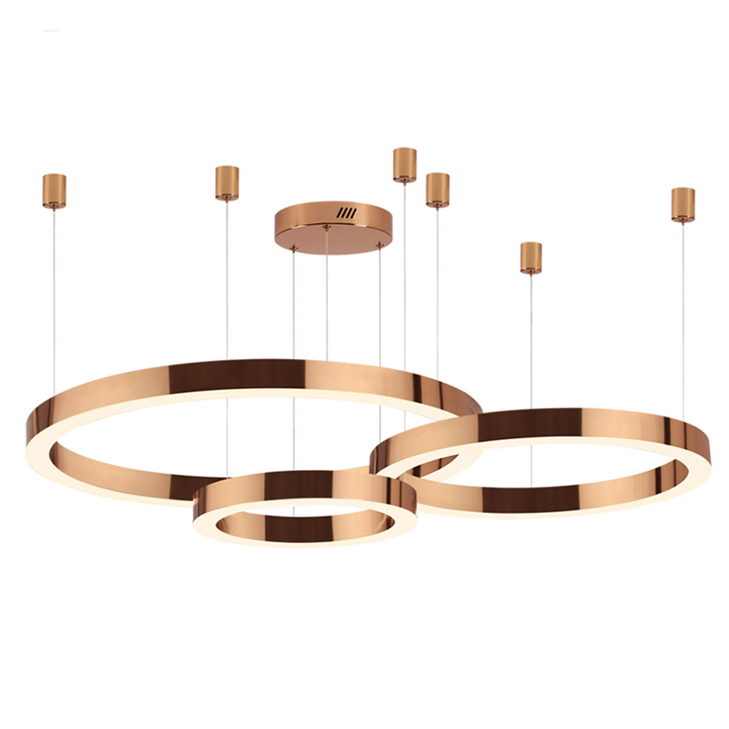  3 Bronze Ring Horizontal   -- | Loft Concept 