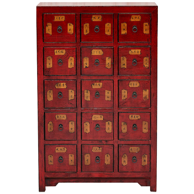         Red Chest of Drawers Red    -- | Loft Concept 
