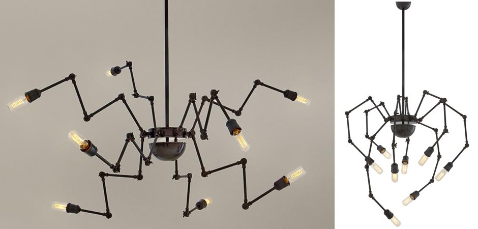 Люстра Eichholtz Ceiling Lamp Spider - Loft-Concept в Ростове-на-Дону