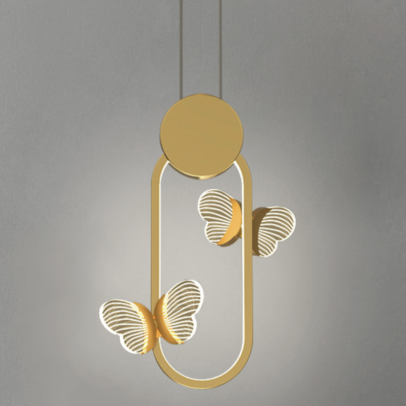  Butterfly Gold Oval    -- | Loft Concept 