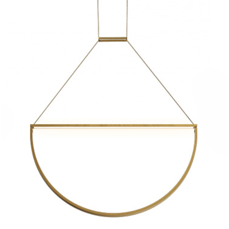 Подвесной светильник Solana Hanging lamp Золотой в Ростове-на-Дону | Loft Concept 