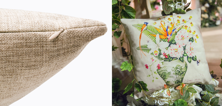 Декоративная подушка Bouquet with Strelitzia Pillow Декоративная подушка Bouquet with Strelitzia Pillow - Loft-Concept в Ростове-на-Дону