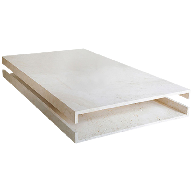 Кофейный стол Allen Travertine Coffee Table Бежевый в Ростове-на-Дону | Loft Concept 