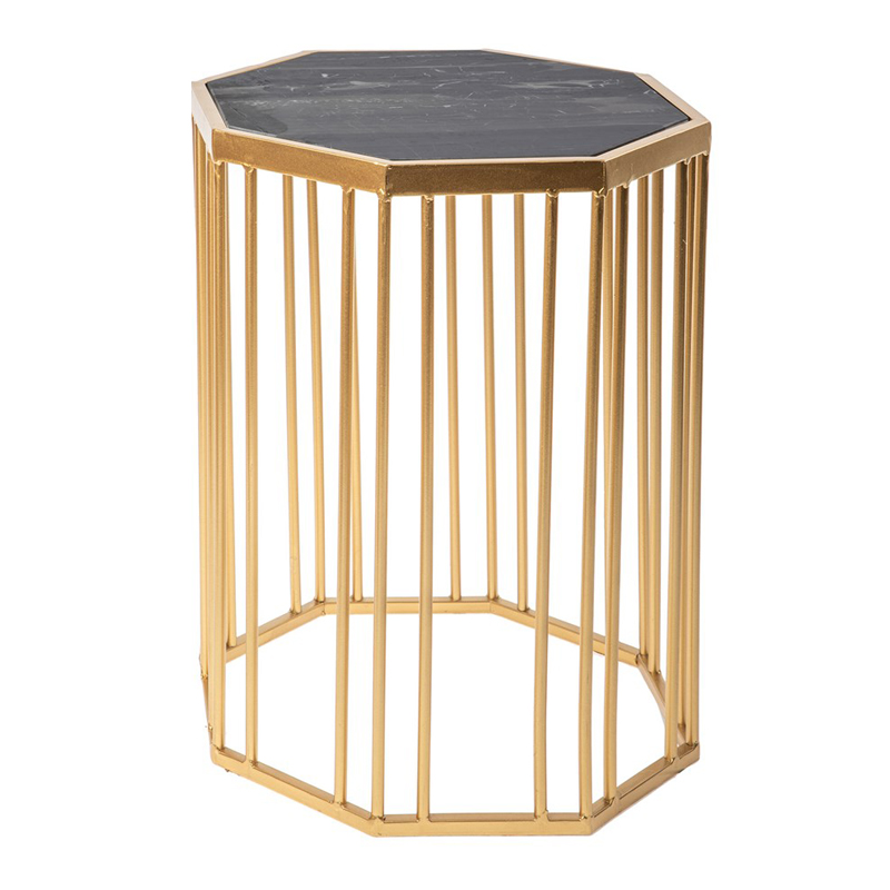   Side Table Marble     Nero   -- | Loft Concept 