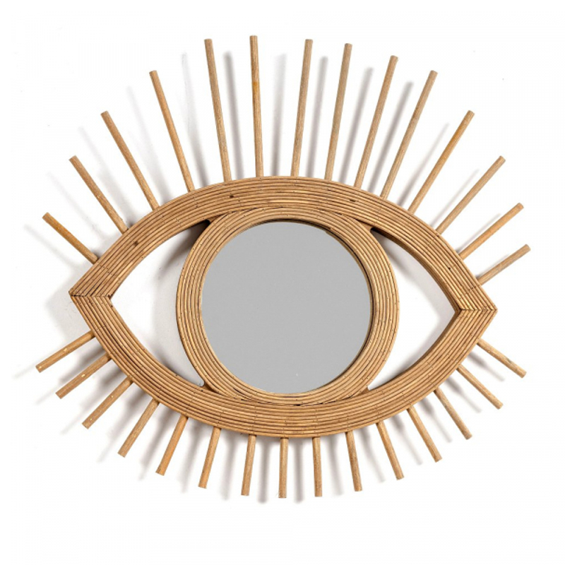  Mirror Wooden Eye   -- | Loft Concept 