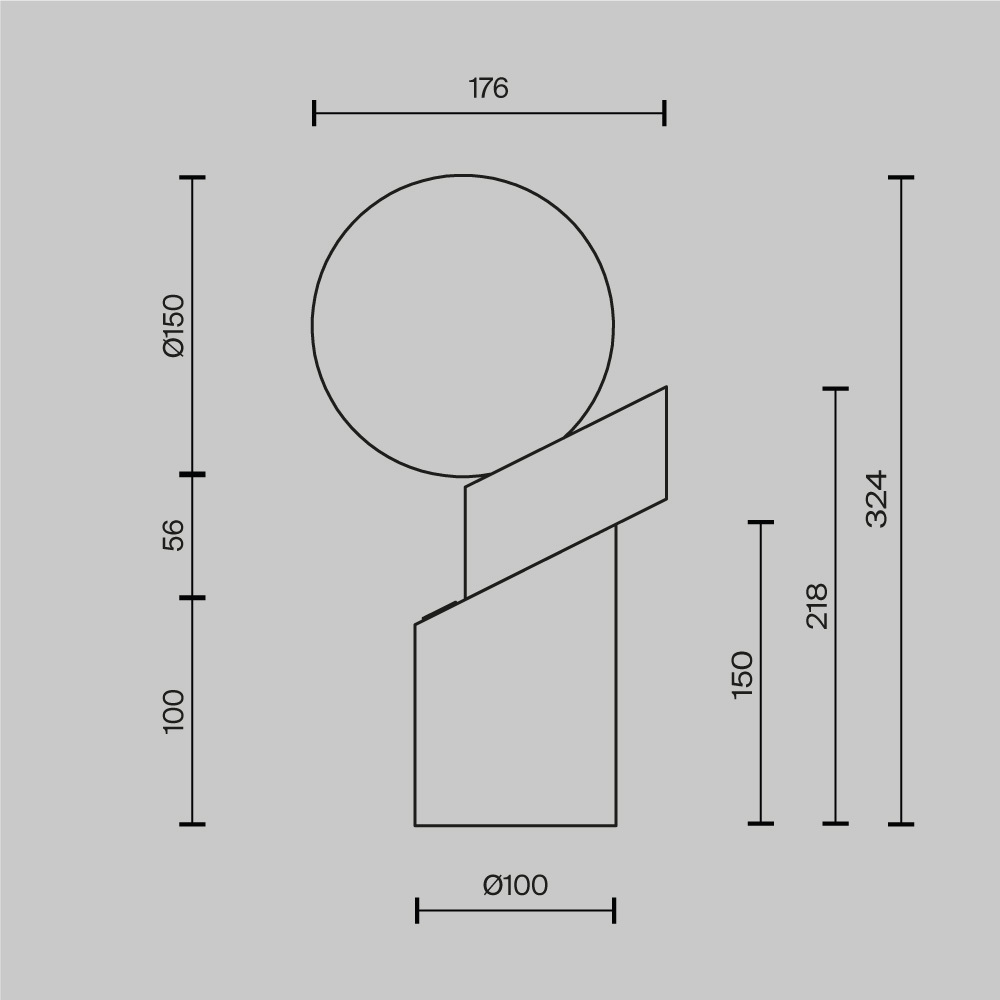 Настольный светильник Divario 3000К 3Вт в Ростове-на-Дону