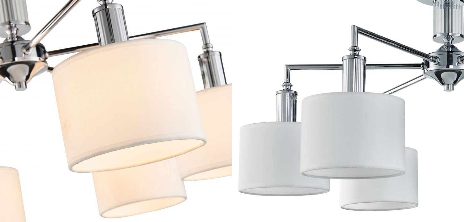 Люстра Laurent Chandelier white 65 - фото №1