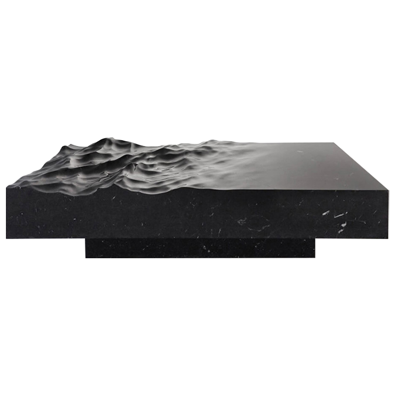    Mathieu Lehanneur Sculpts Ocean Memories Square Black   Nero  -- | Loft Concept 