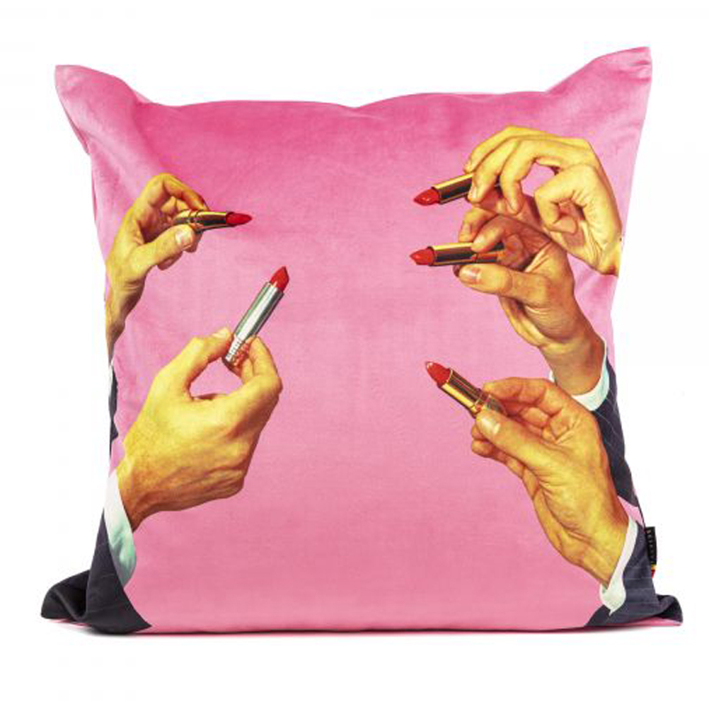  Seletti Cushion Pink Lipstick    -- | Loft Concept 