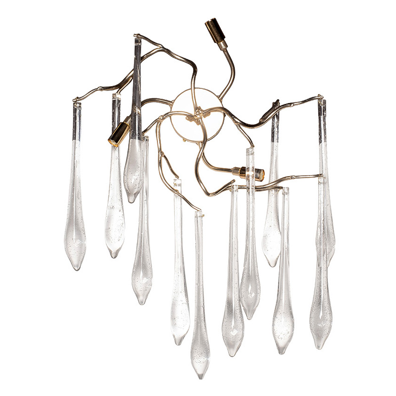  Droplet Branches Champagne Wall Lamp    -- | Loft Concept 