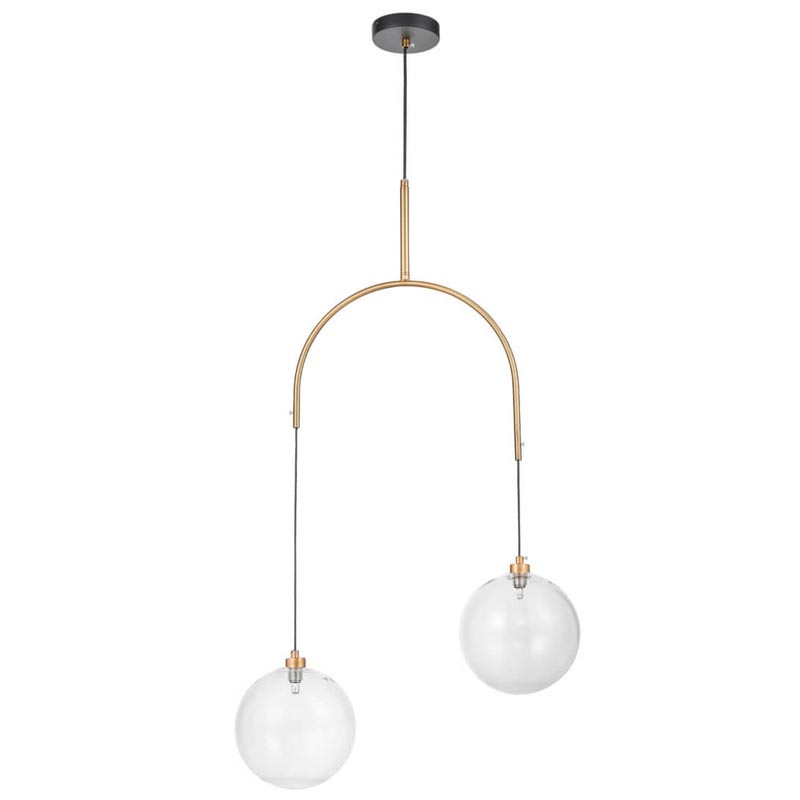  Two Hanging Ball Chandelier     -- | Loft Concept 