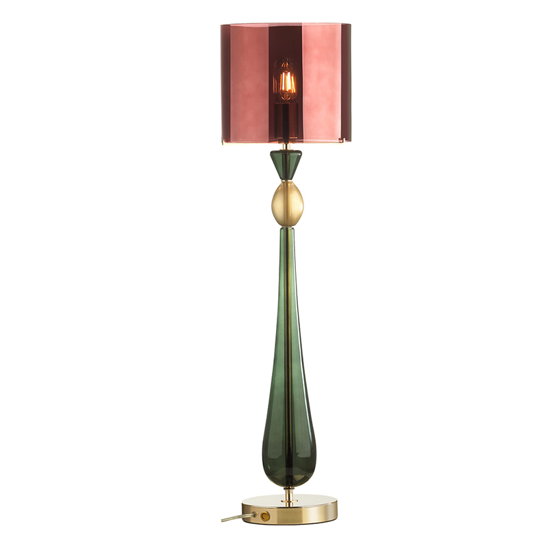   Roser Burgundy Green Table Lamp      -- | Loft Concept 